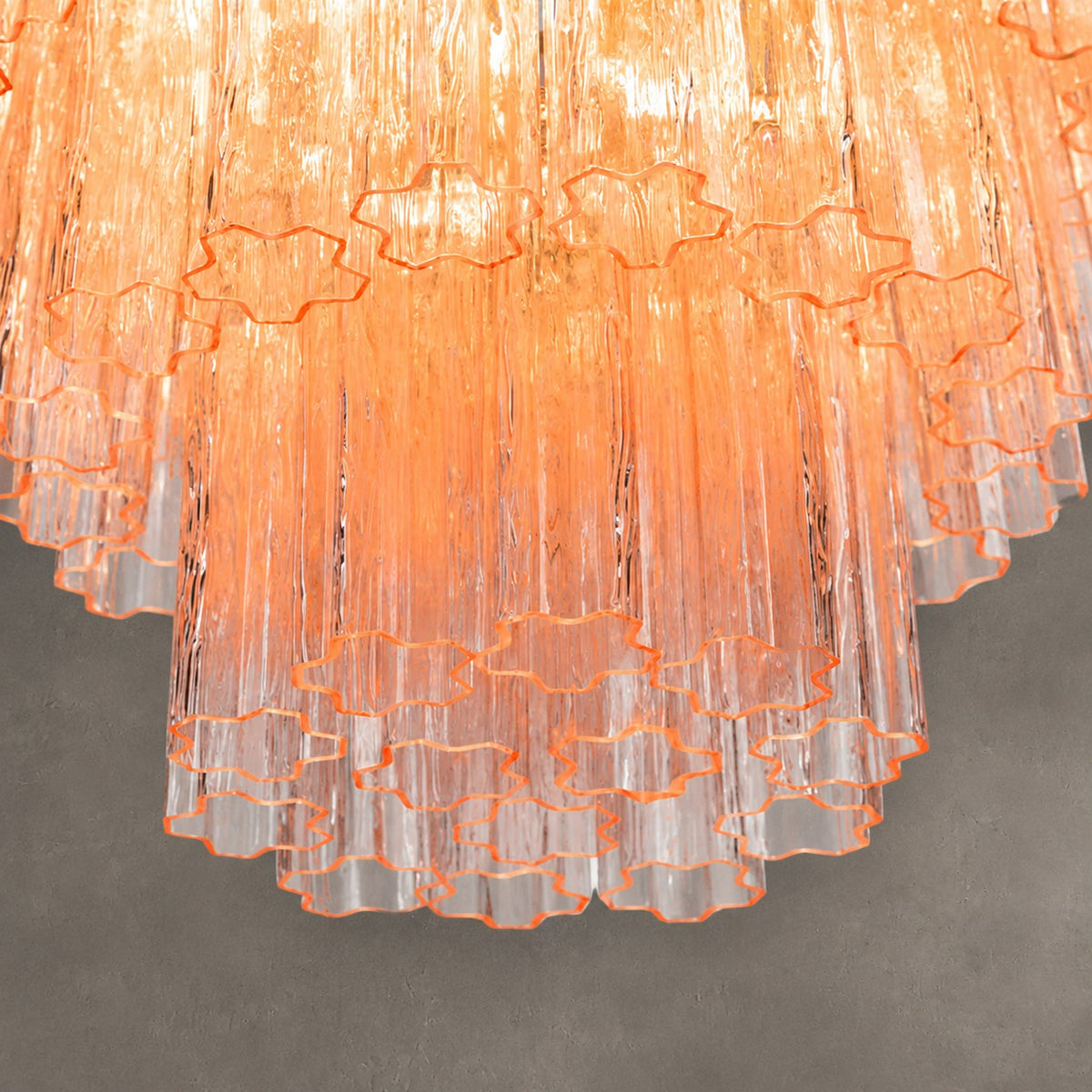 Chandelier Rina Firenze Tiered Glass Tube