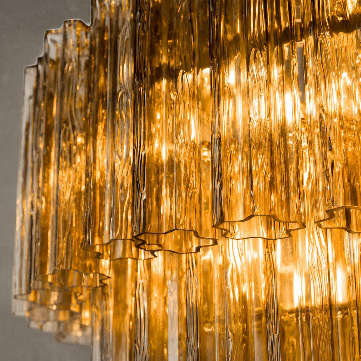 Chandelier Rina Firenze Tiered Glass Tube