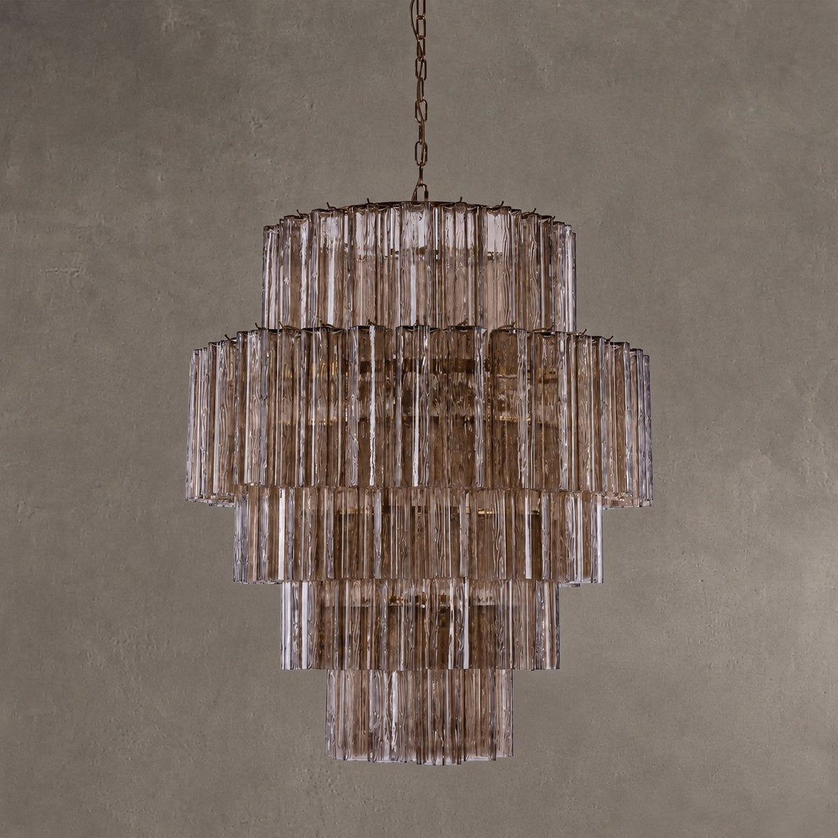 Chandelier Rina Firenze Tiered Glass Tube
