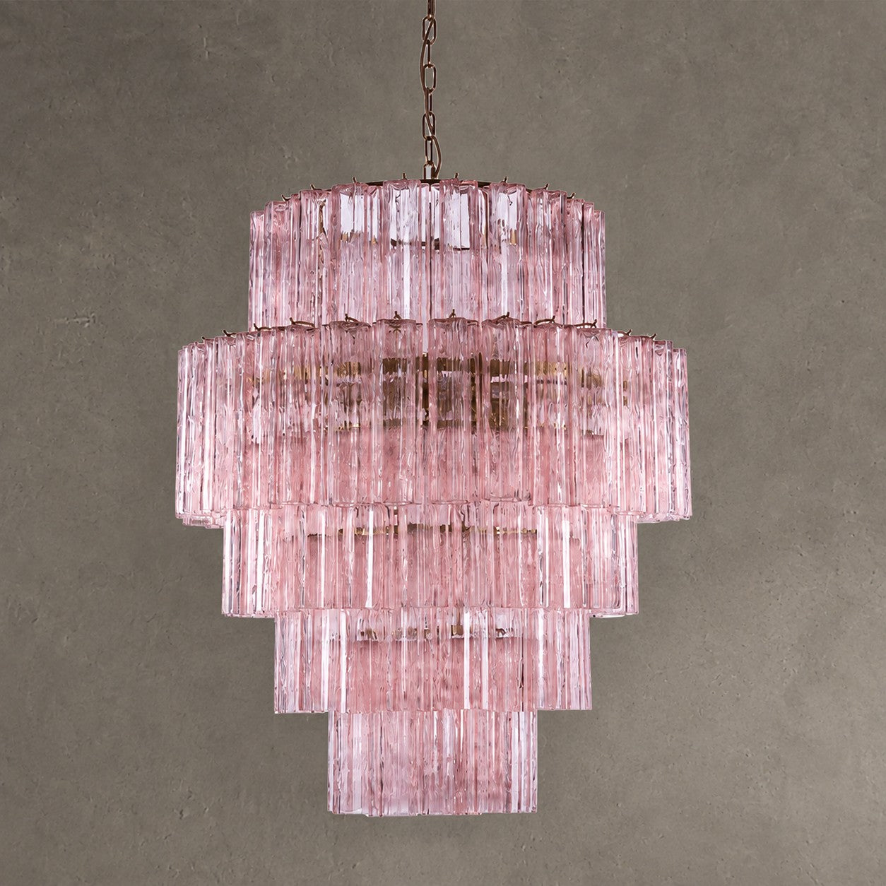 Chandelier Rina Firenze Tiered Glass Tube