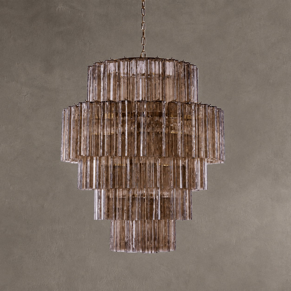 Chandelier Rina Firenze Tiered Glass Tube