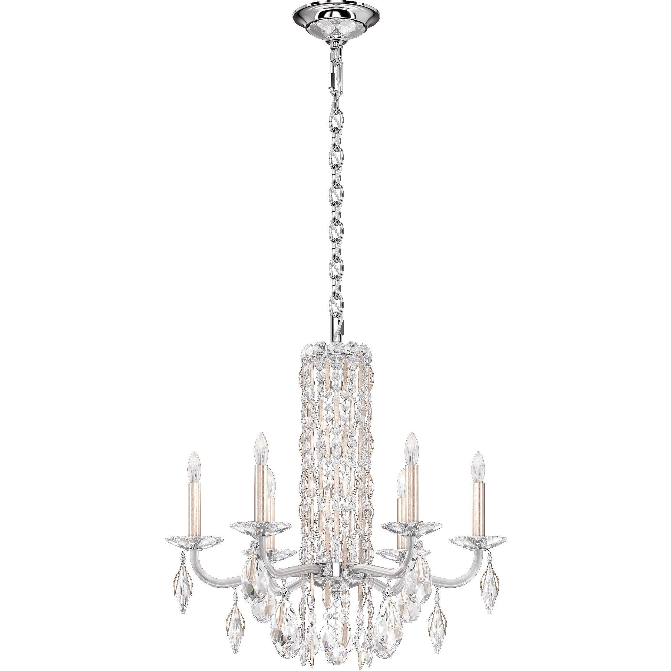 Siena 6-light Crystal Chandelier 24"