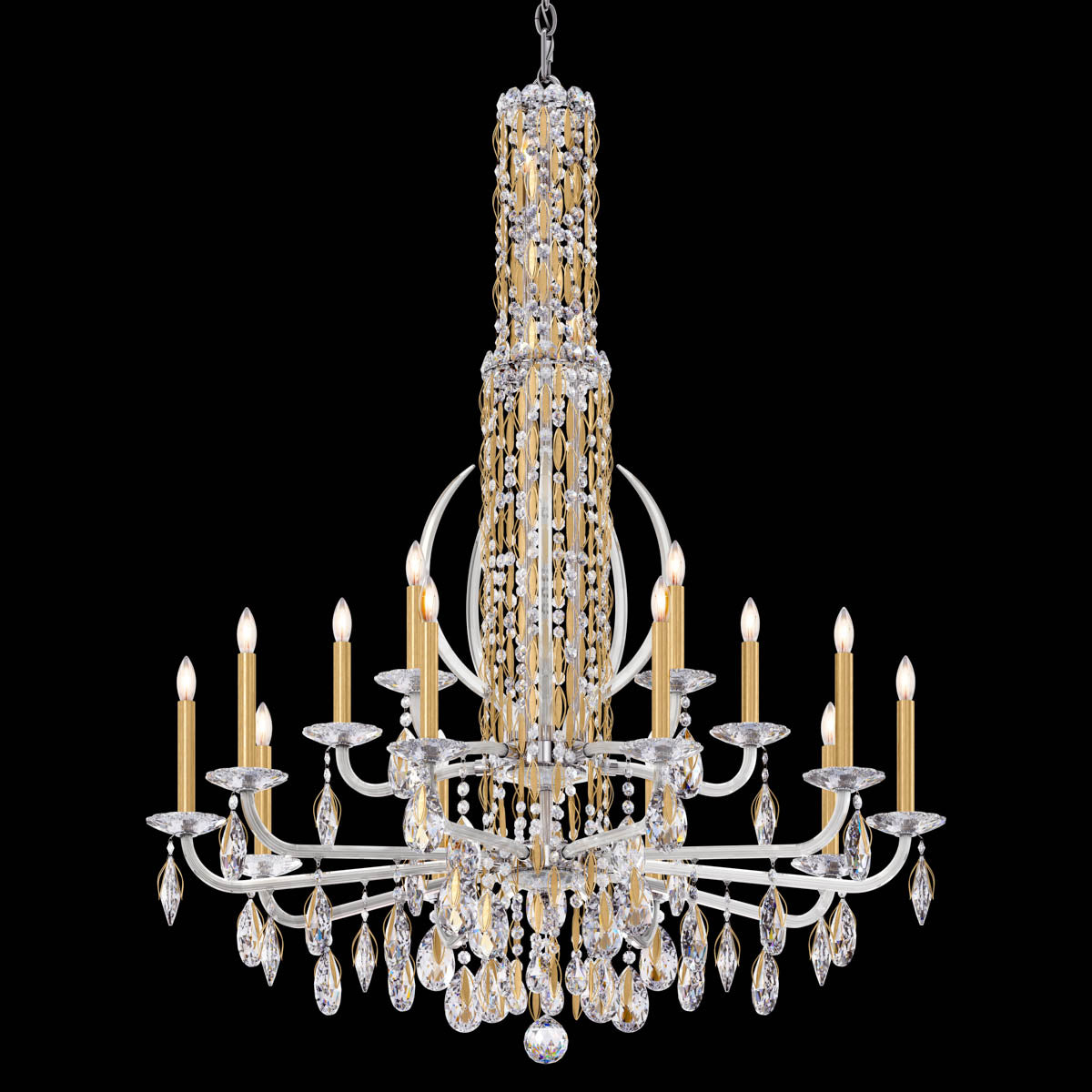 Savona Crystal Chandelier 40"
