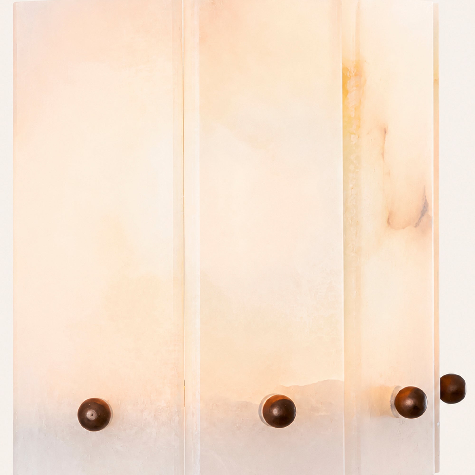 Simona Alabaster Wall Lamp Ruby