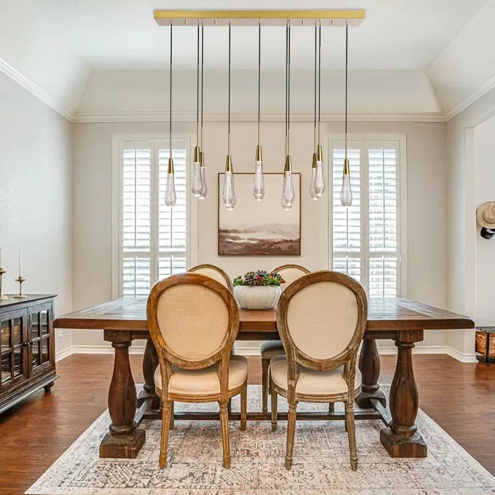 Soltaire Linear Chandelier 37"50"70"87"120"