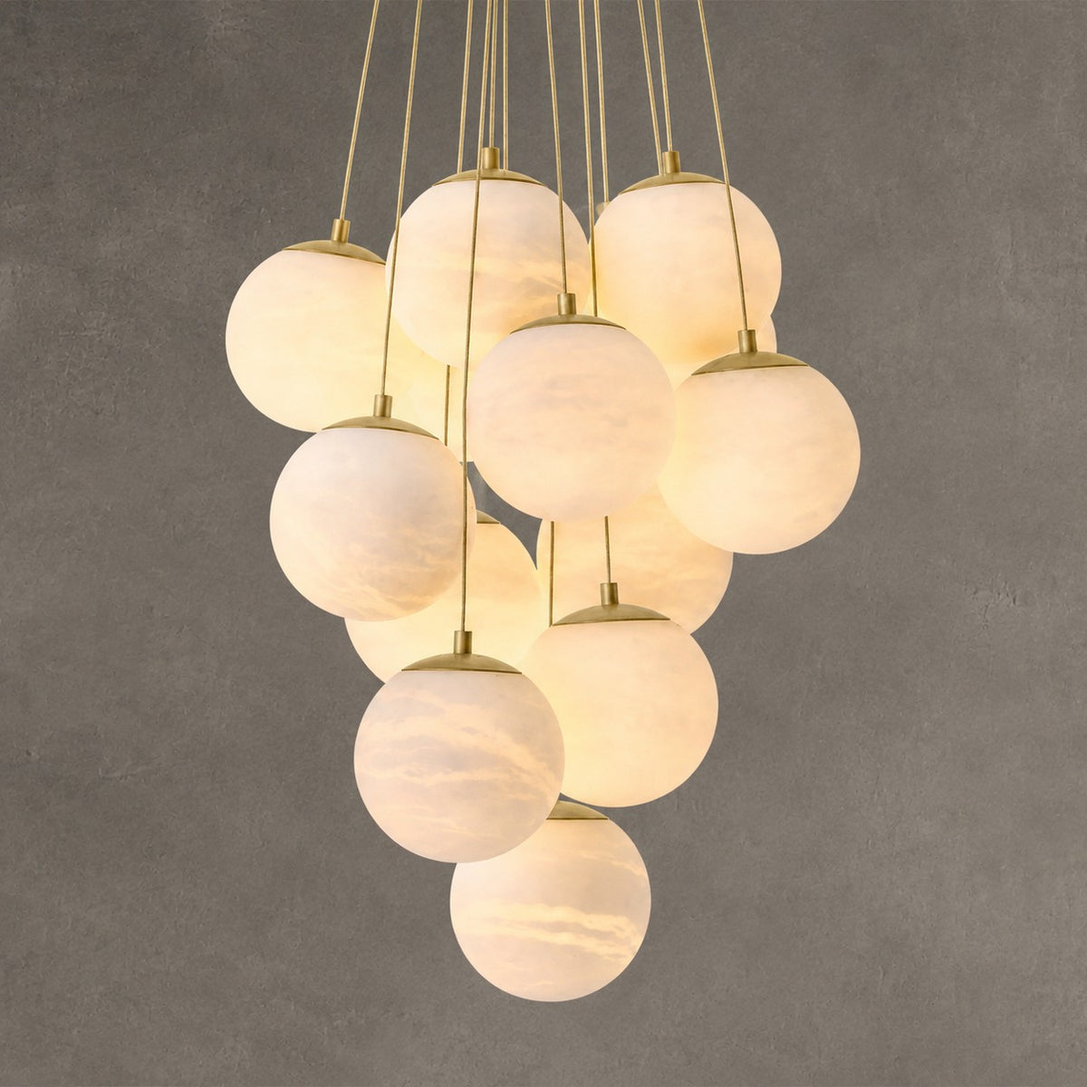 Sphinx Alabaster Chandelier