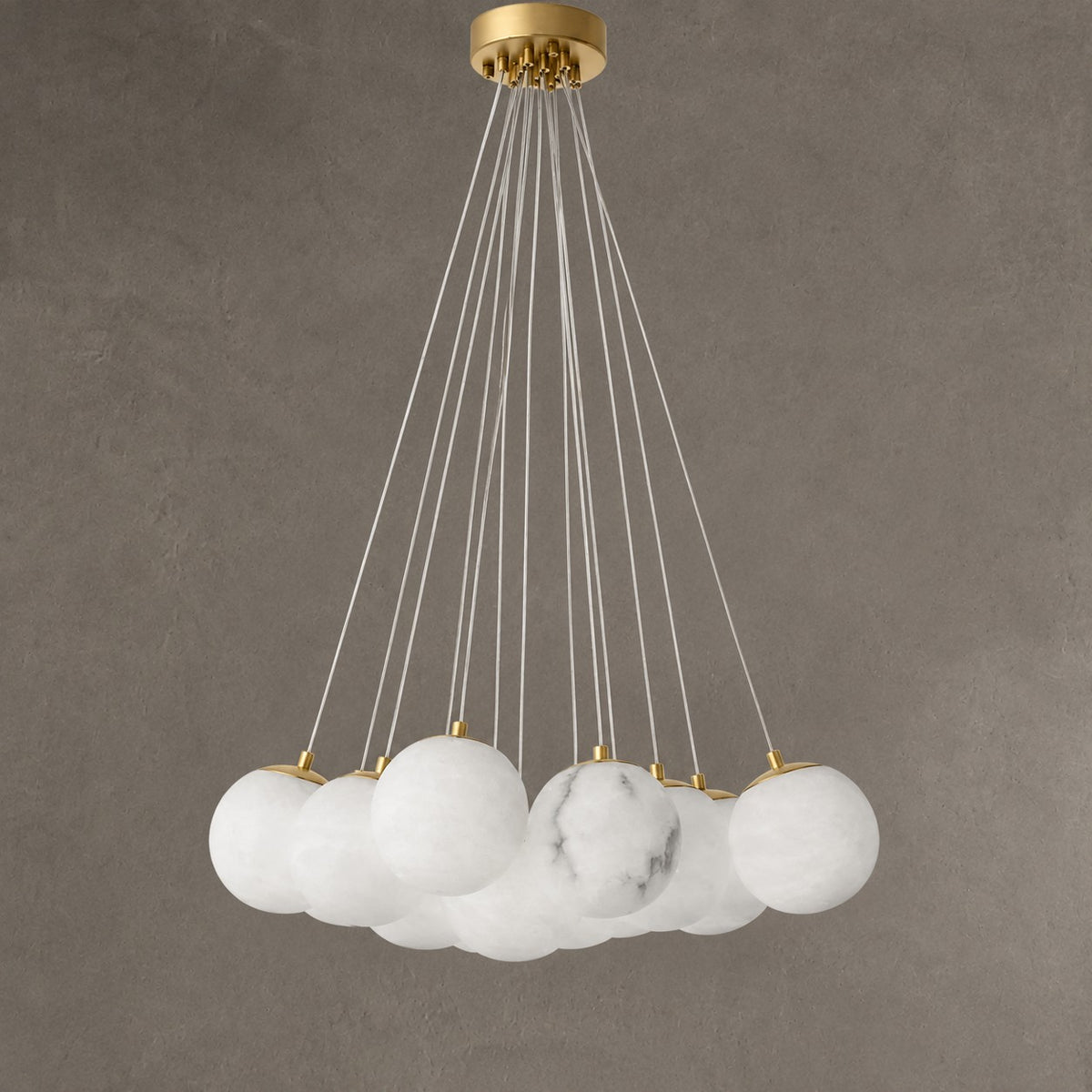 Sphinx Alabaster Chandelier