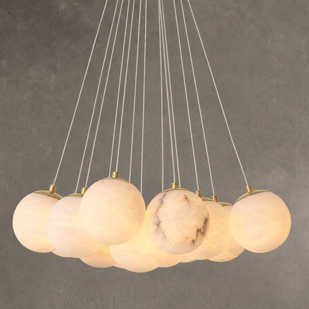 Sphinx Alabaster Chandelier