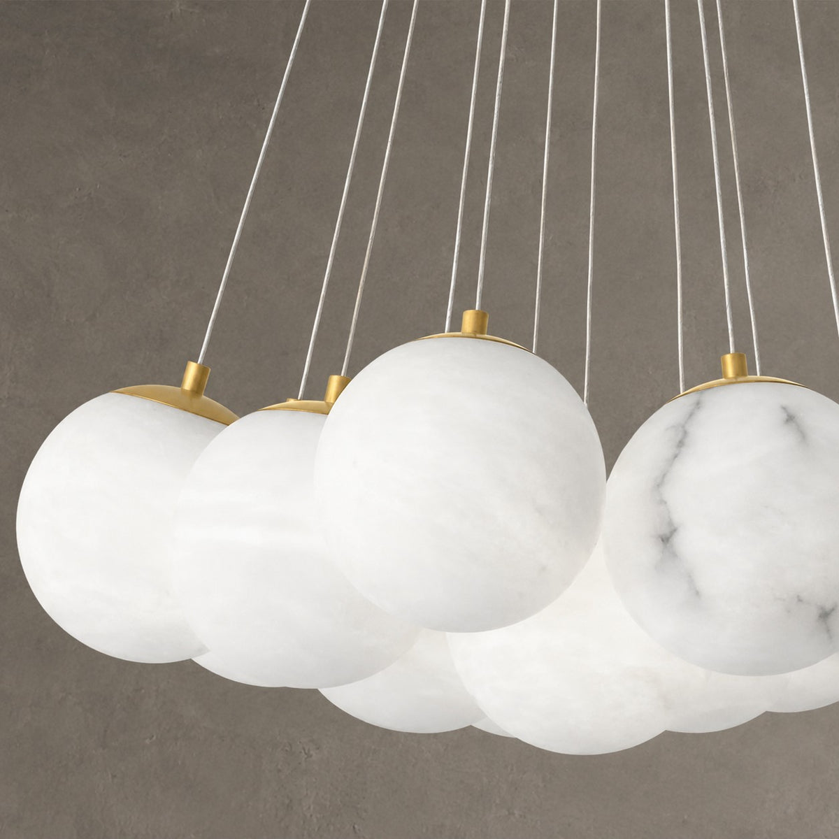 Sphinx Alabaster Chandelier