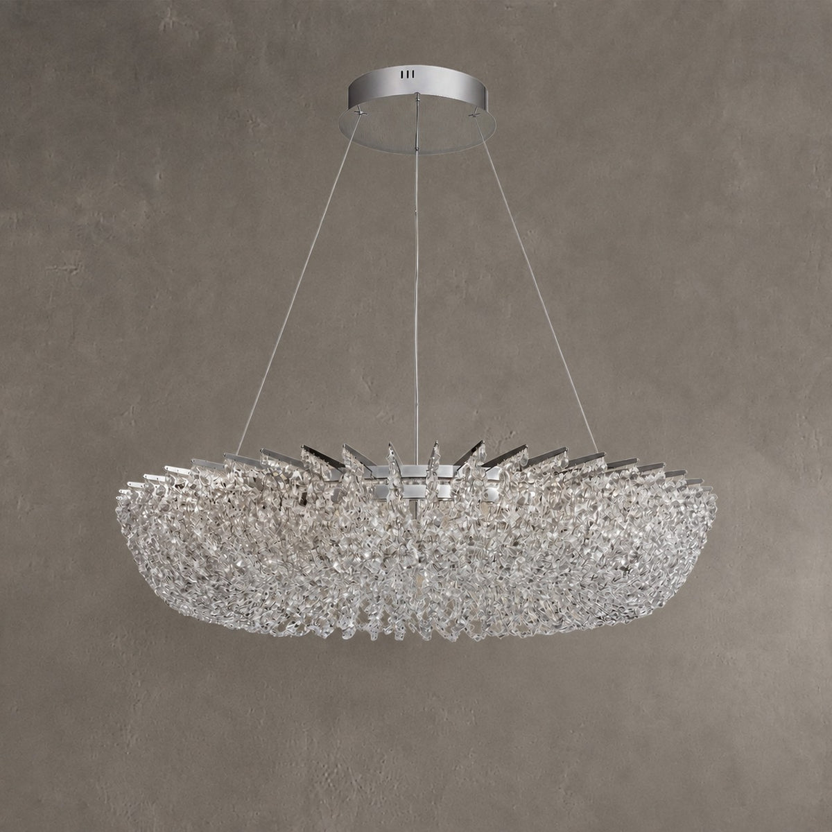 Stella Round Crystal Chandelier