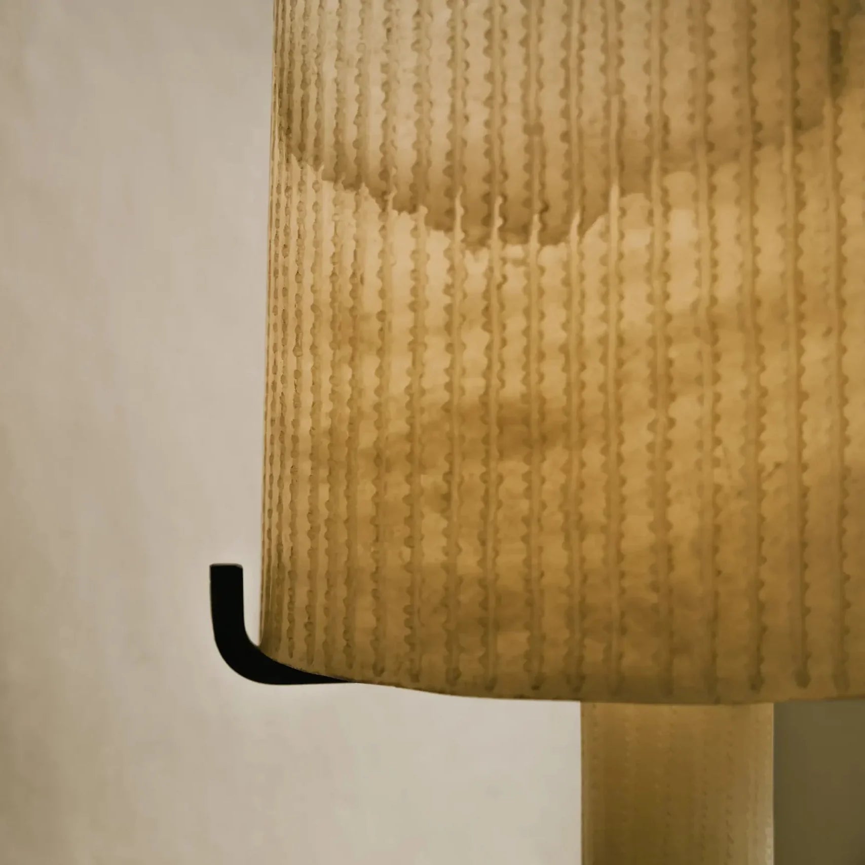 Stepped Alabaster Column Table Lamp