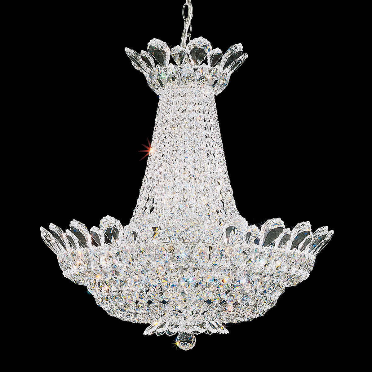 Tiarella Crystal Chandelier 24"