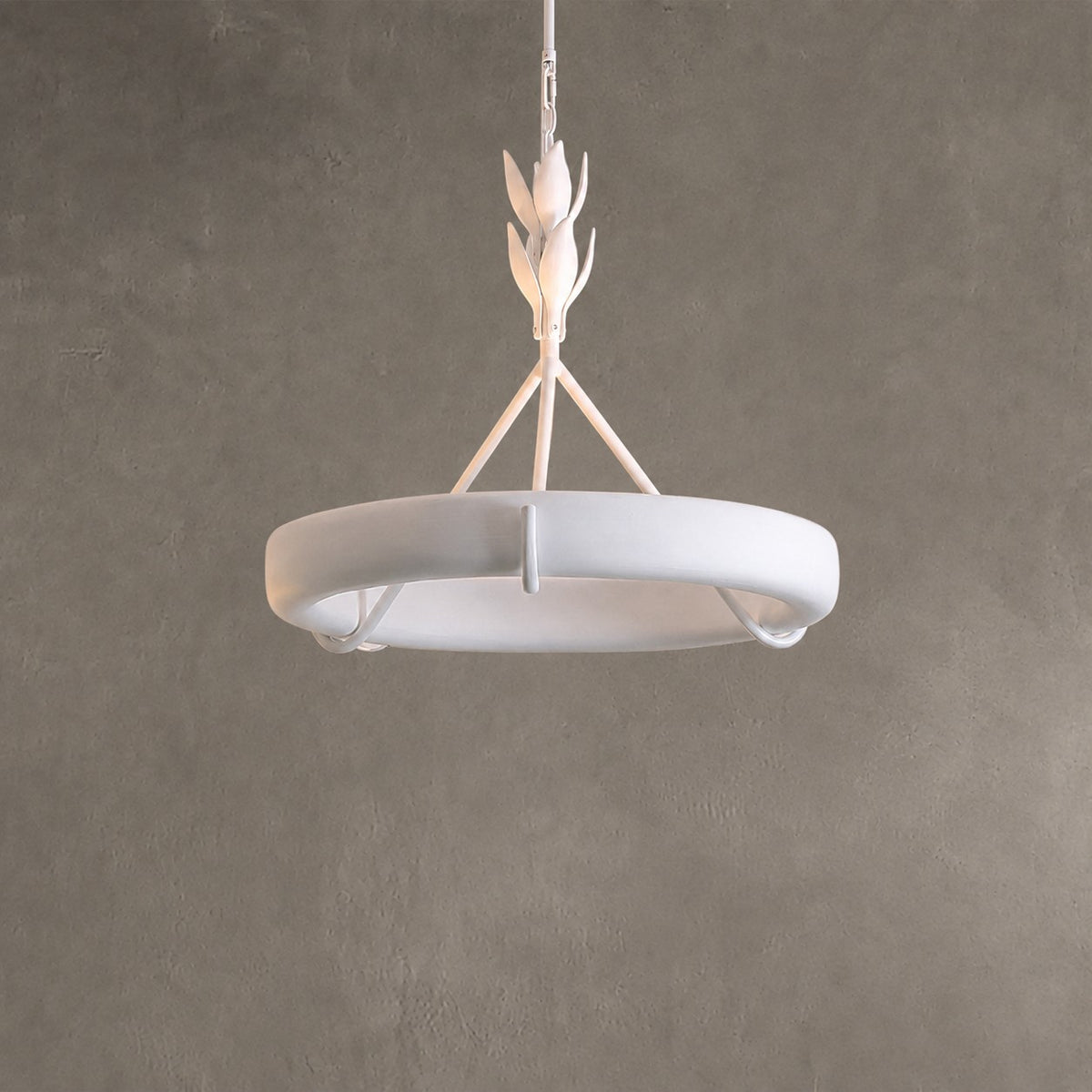 Tinsley Carved Plaster Chandelier