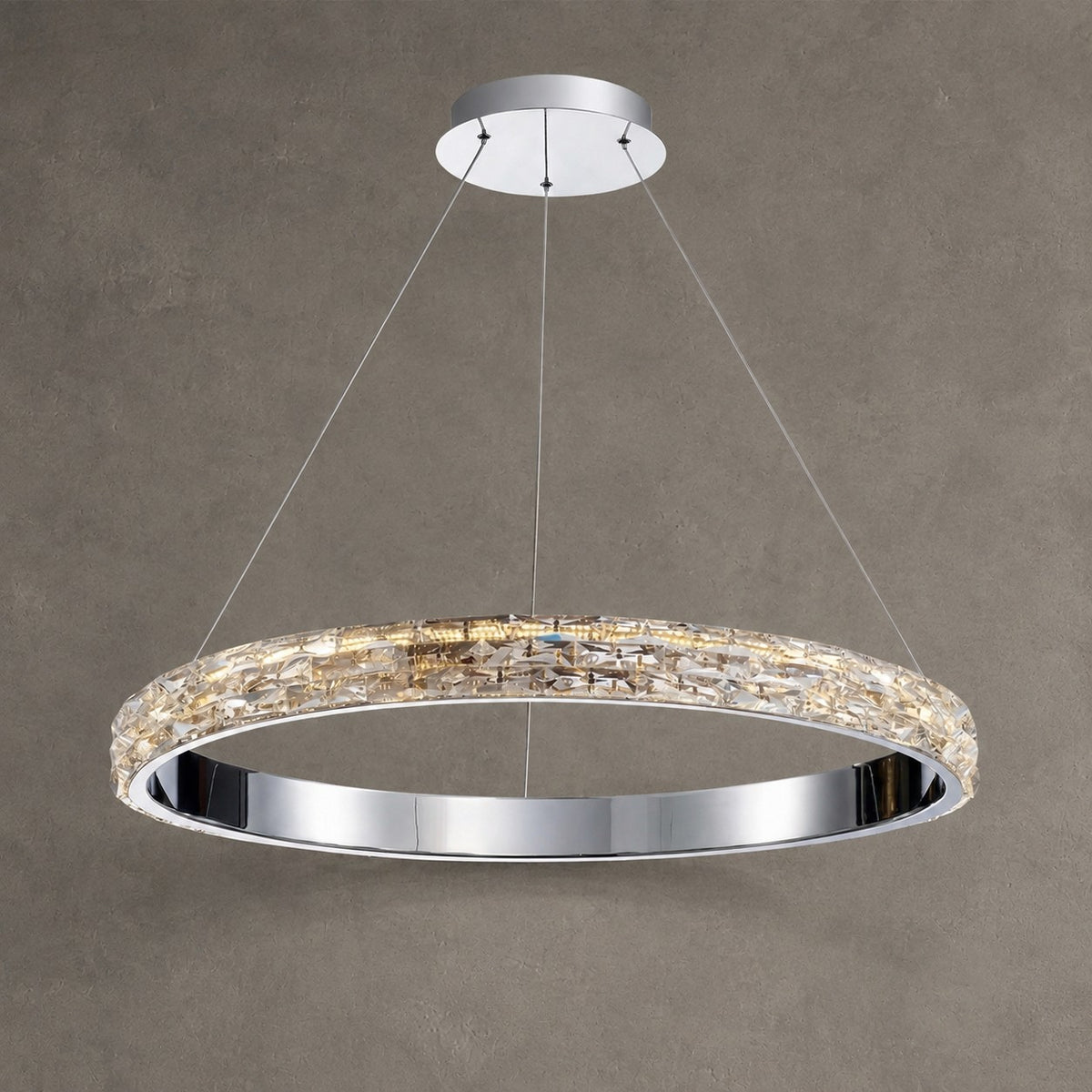 Vega Ring Crystal Chandelier