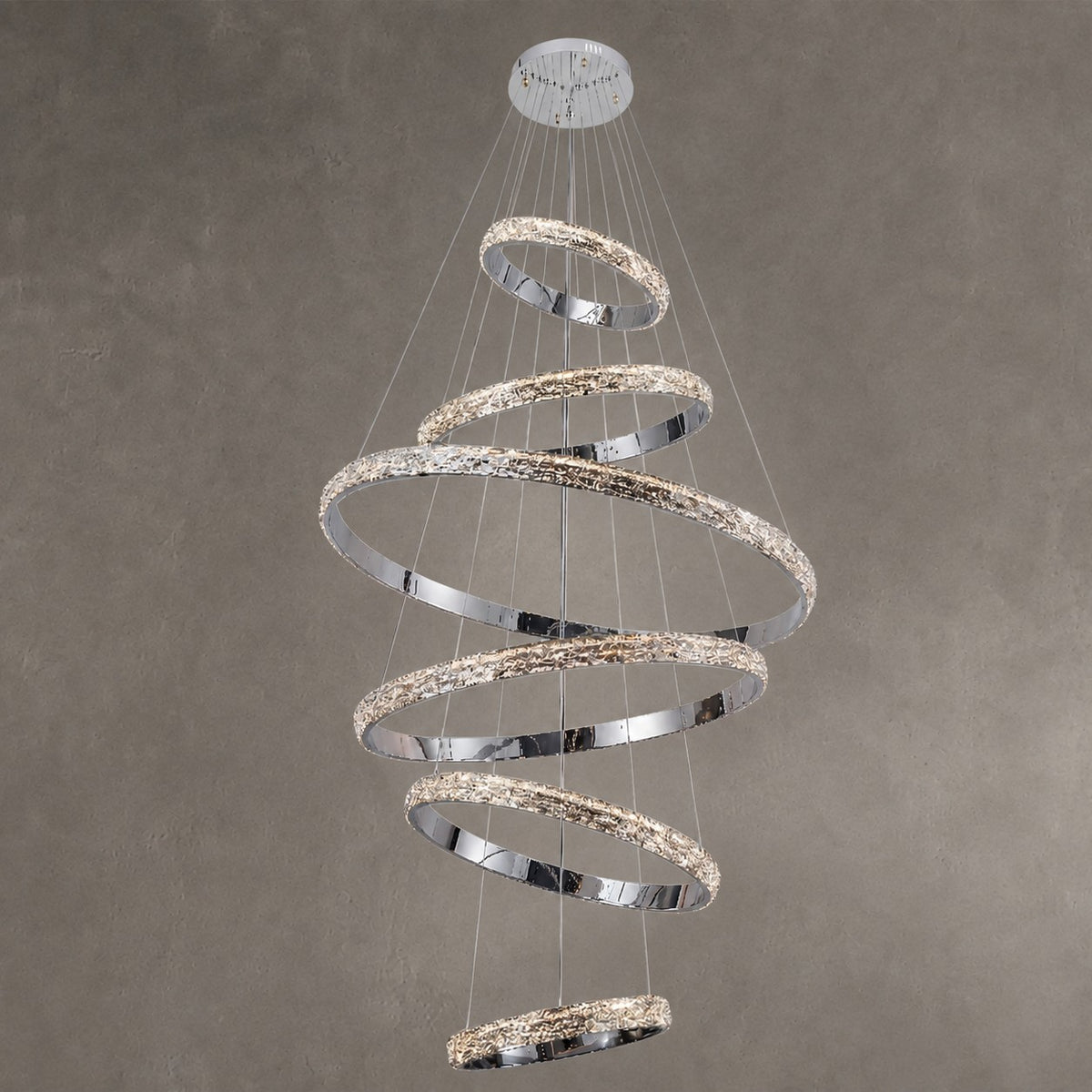Vega Ring Crystal Chandelier