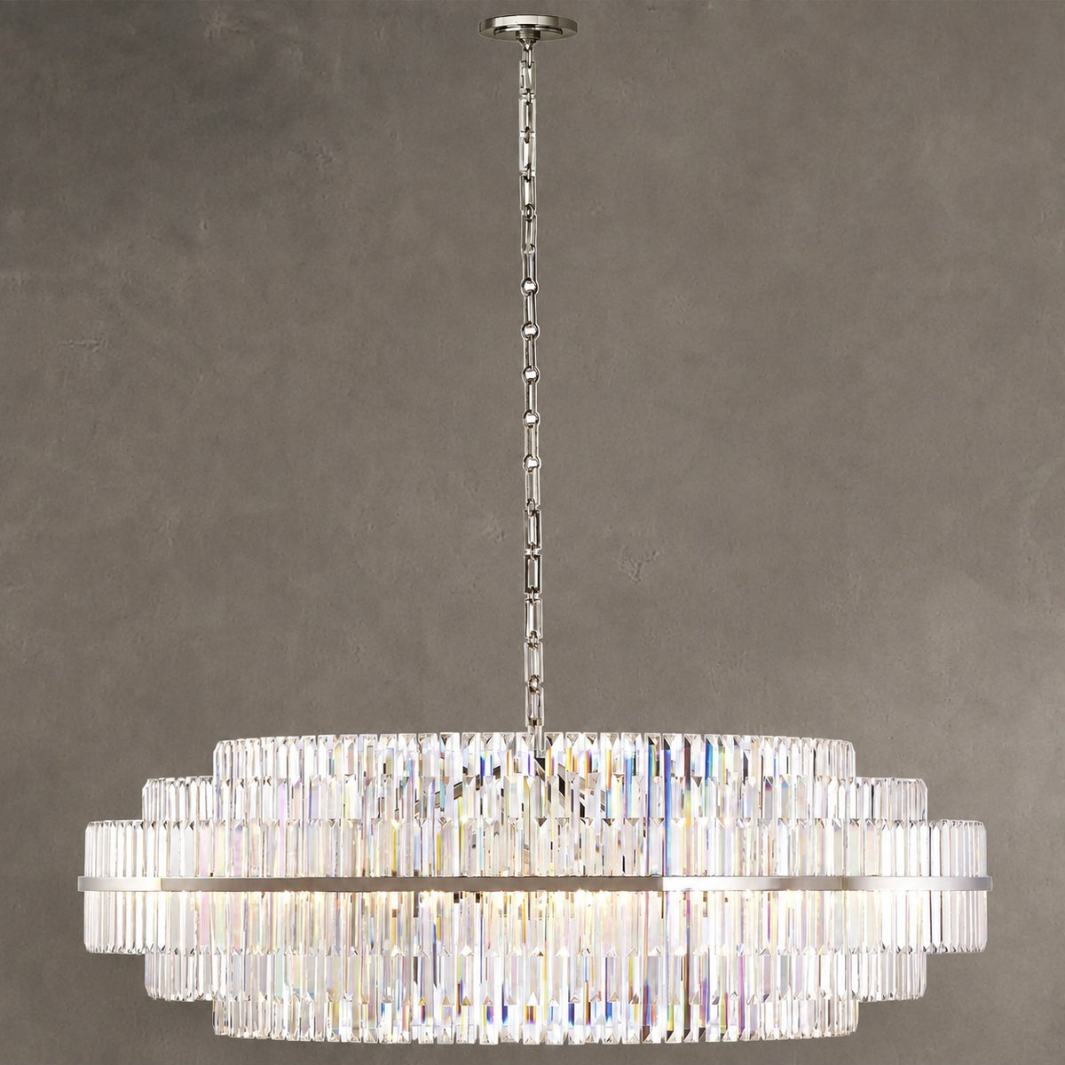 Vienna Round Crystal Chandelier 22"/48"