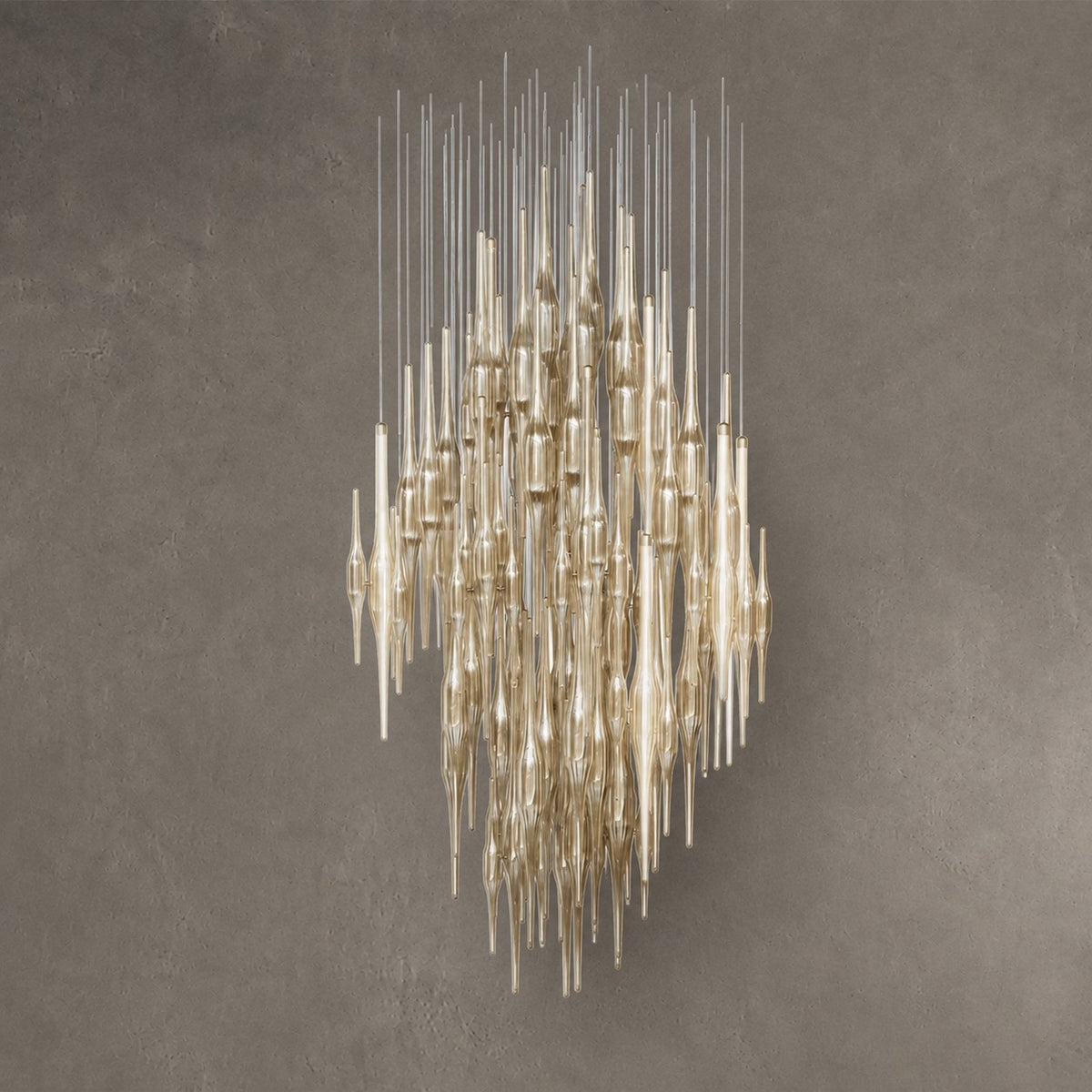 Vitara Glass Drop Chandelier