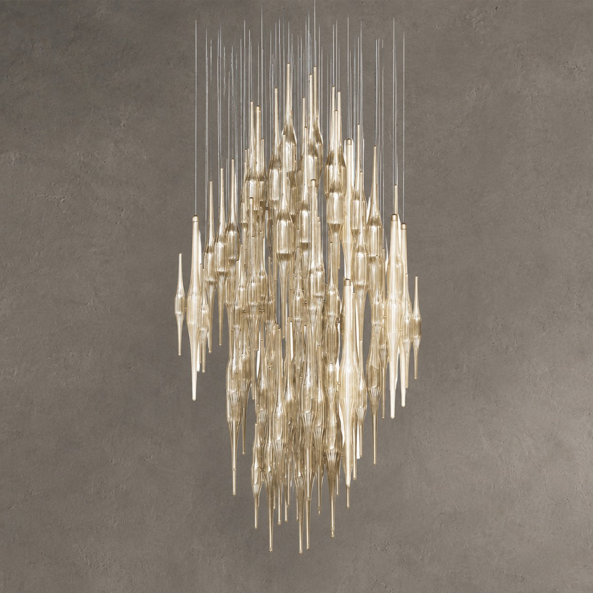Vitara Glass Drop Chandelier