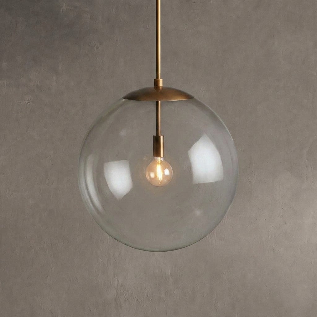 Westvane Globe Pendant with Chain