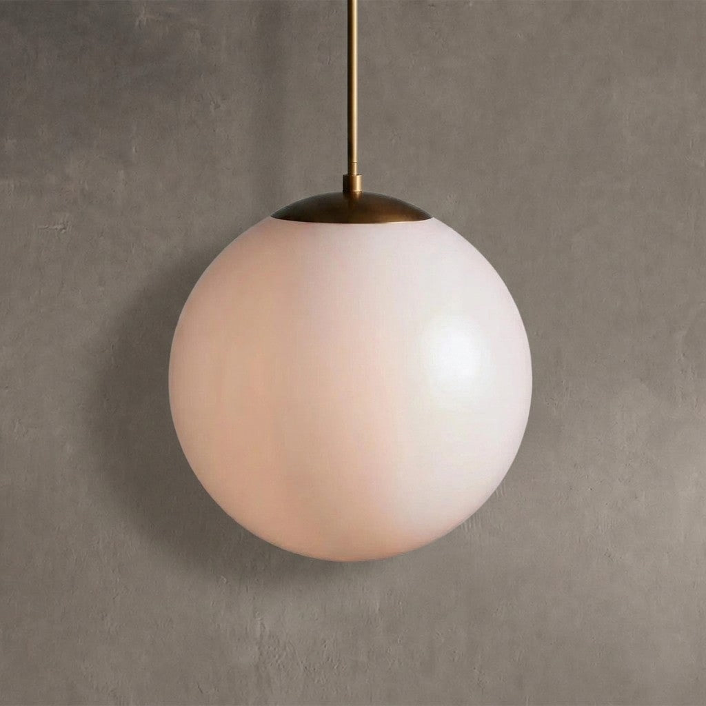 Westvane Globe Pendant with Chain