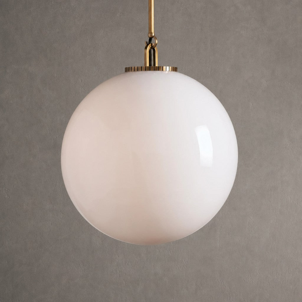 Westvane Globe Pendant with Rod