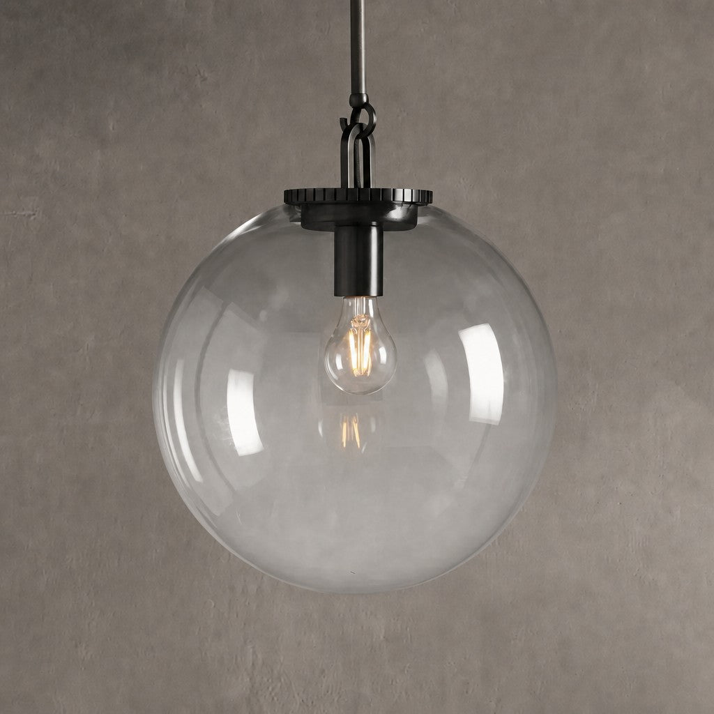 Westvane Globe Pendant with Rod