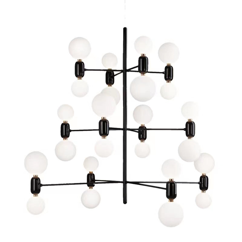 Designer Model Minimalist Multi-bulb Combination Chandelier for Living/Dining Room