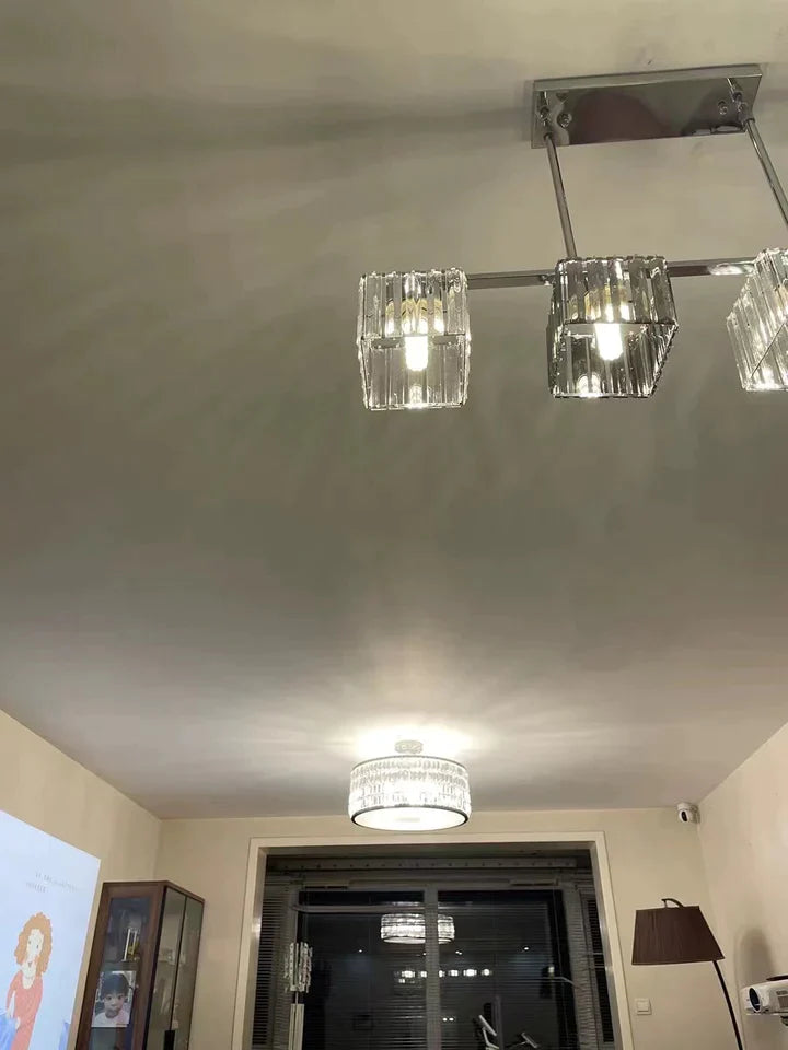 chrome,gold, round, modern, shining, minimalism, drum, chandelier, pendants, living room, dining room, PMMA, stainless steel, LED, China, living room designs/ideas, bedroom