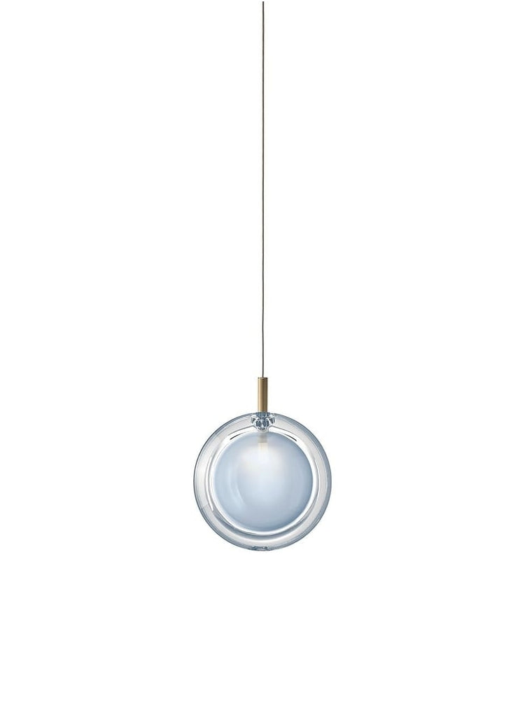 Multi-colored Round Panel Suspension Light Chandelier