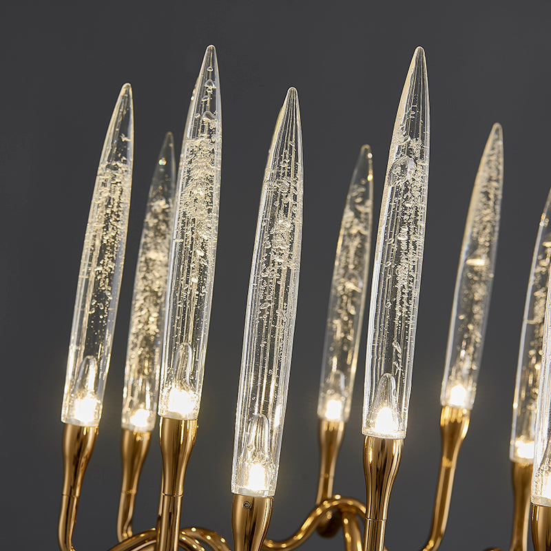 Modern Luxury Glass Standing Floor Lamp