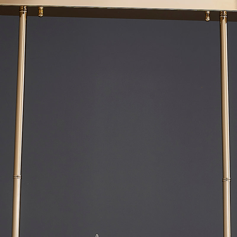 Modern Luxury Brass Glass Chandelier