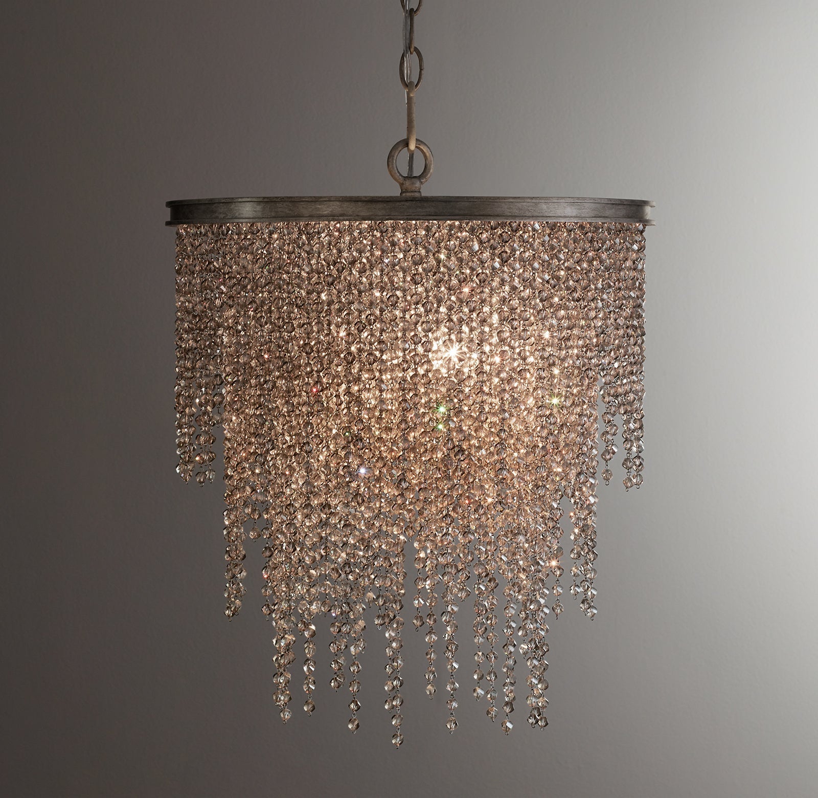 Crystal bead chandelier - B
