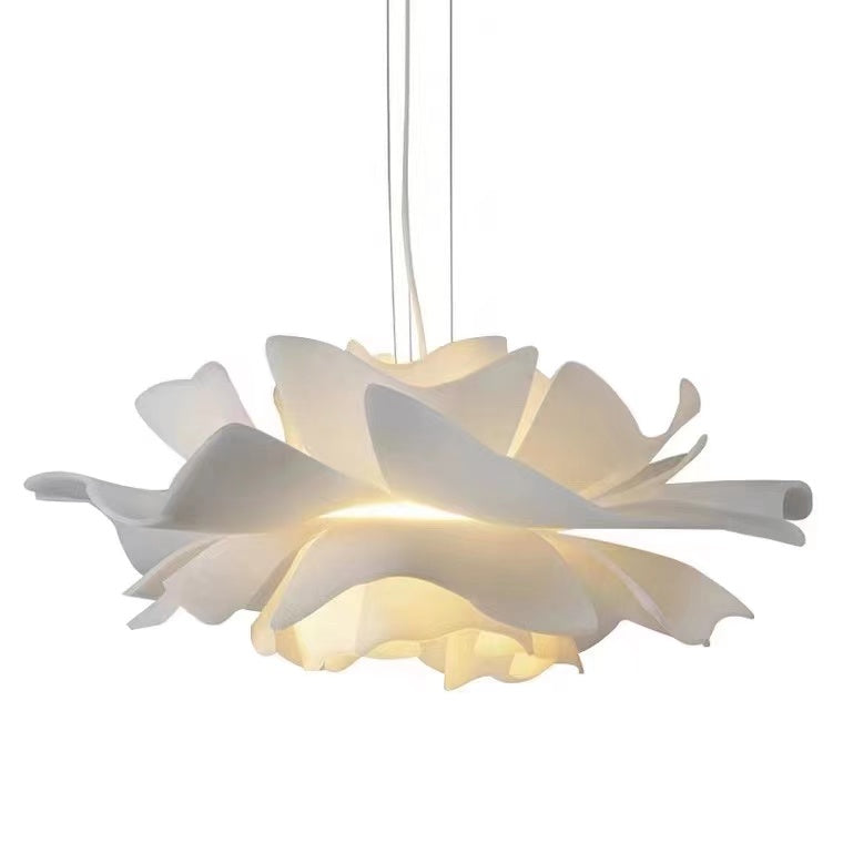 2024 New Arrival Single White Flower Ceiling Light For Kitchen Dining Room Table