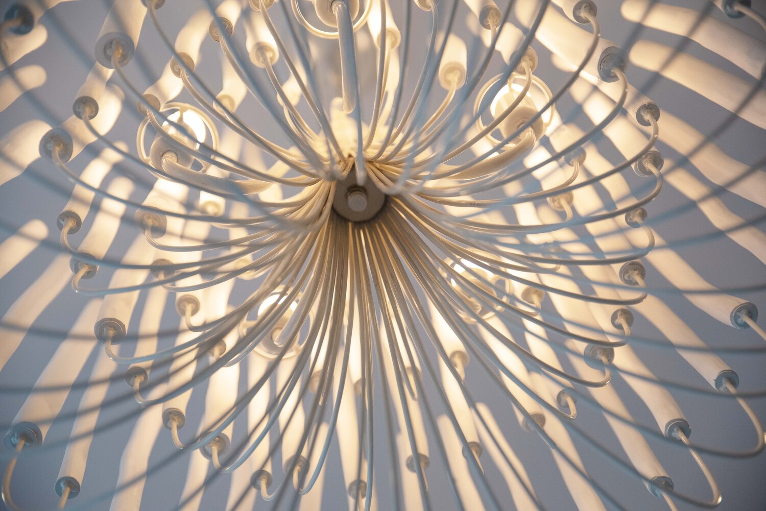 Modern Art Design 5/6-Light Modern Branch Modeling Chandelier in White/Black