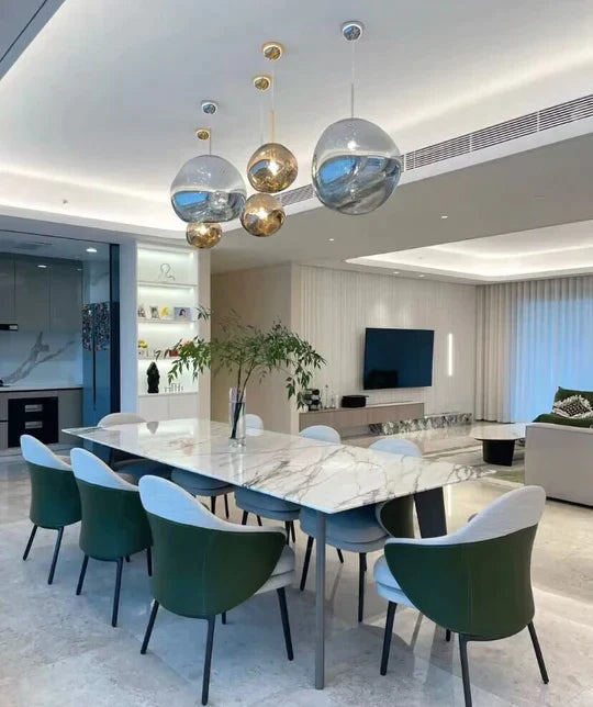 Modern Rock Glass Special Shape Pendant Lighting