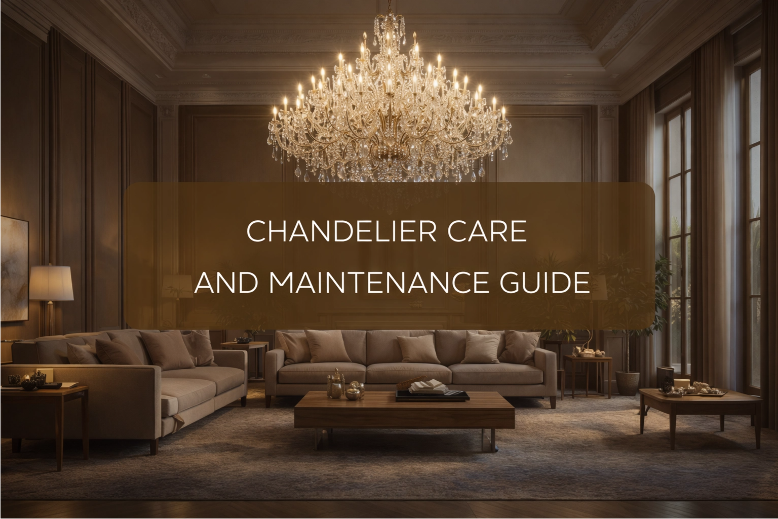 Chandelier Care And Maintenance Guide