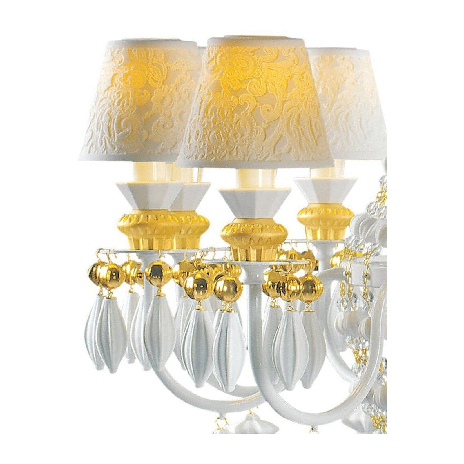 Lladro Winter Palace 12 Lights Chandelier