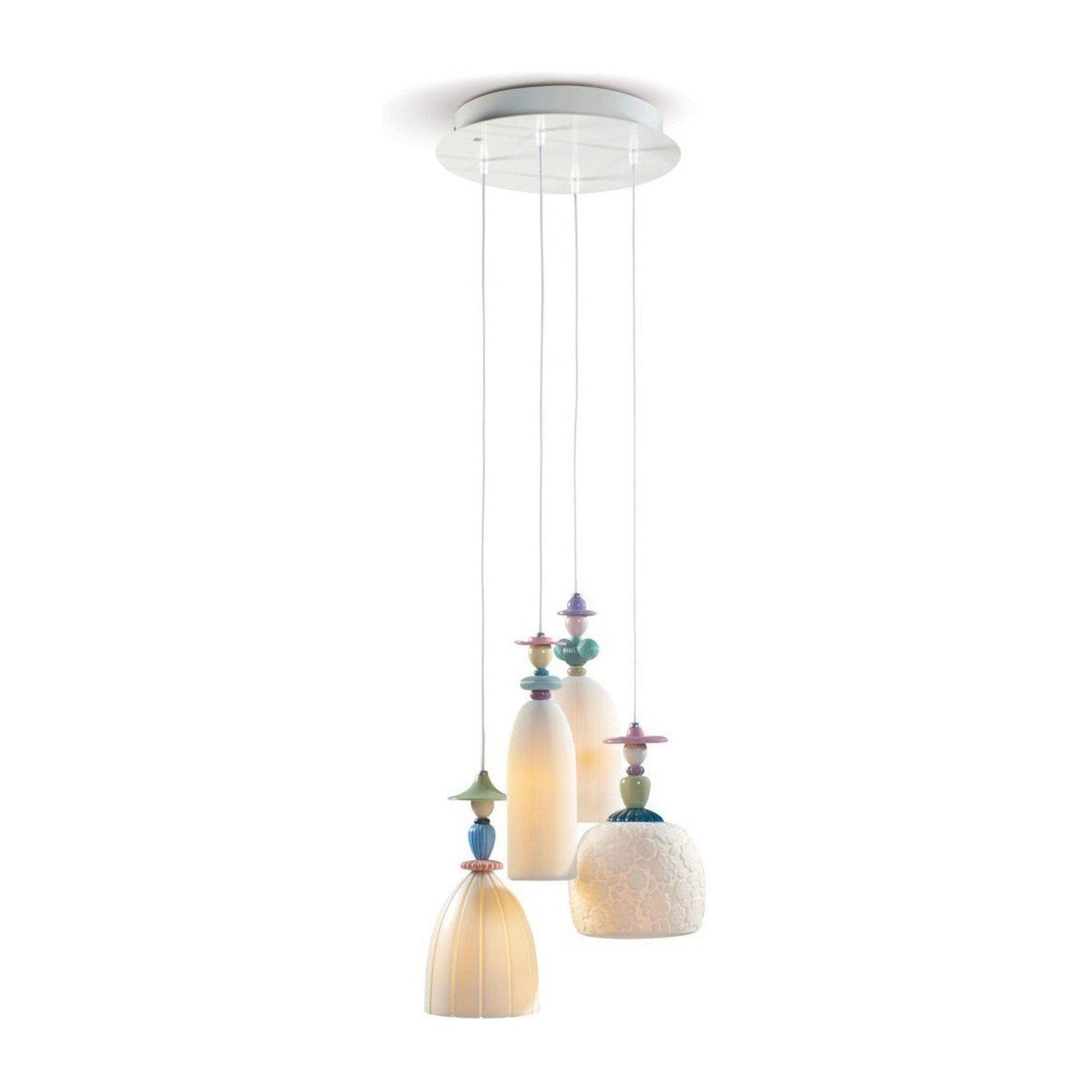 Mademoiselle 4 Lights Walking On The Beach Ceiling Lamp