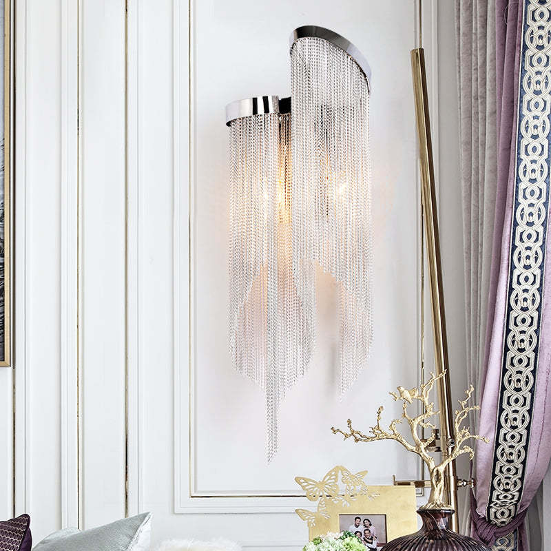 Tassel Streamlined Modern Wall Sconce