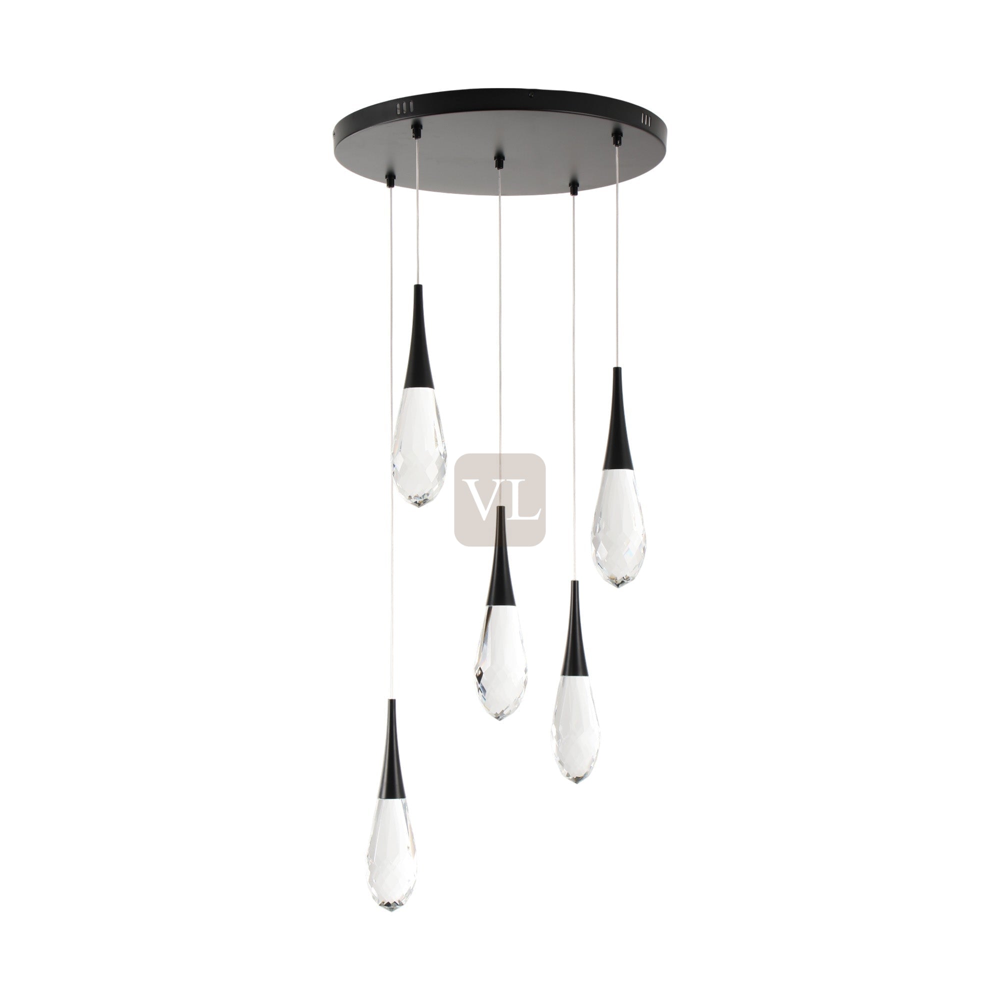 Crystal Drop LED Pendant Light