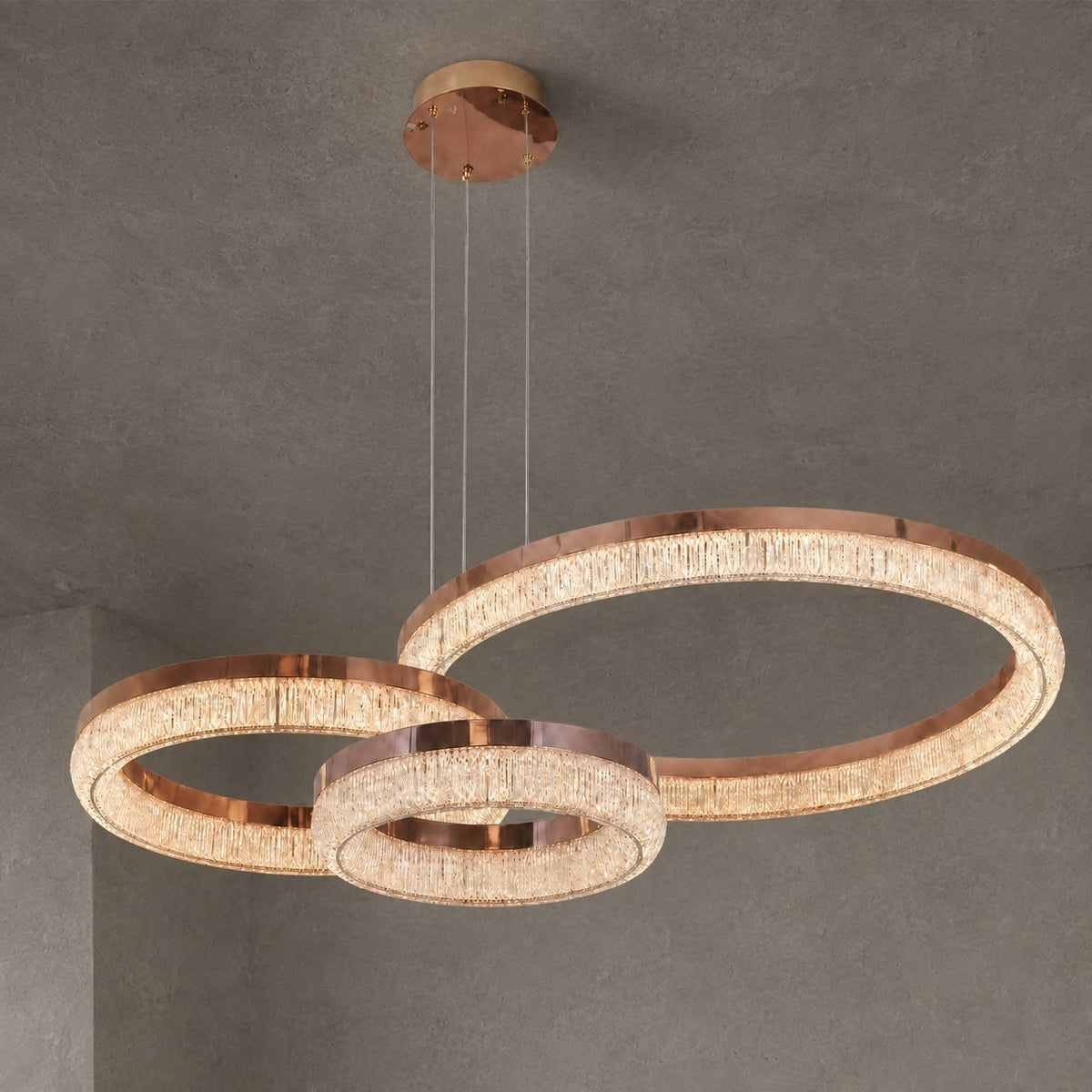 Penombra Ring Trio Chandelier