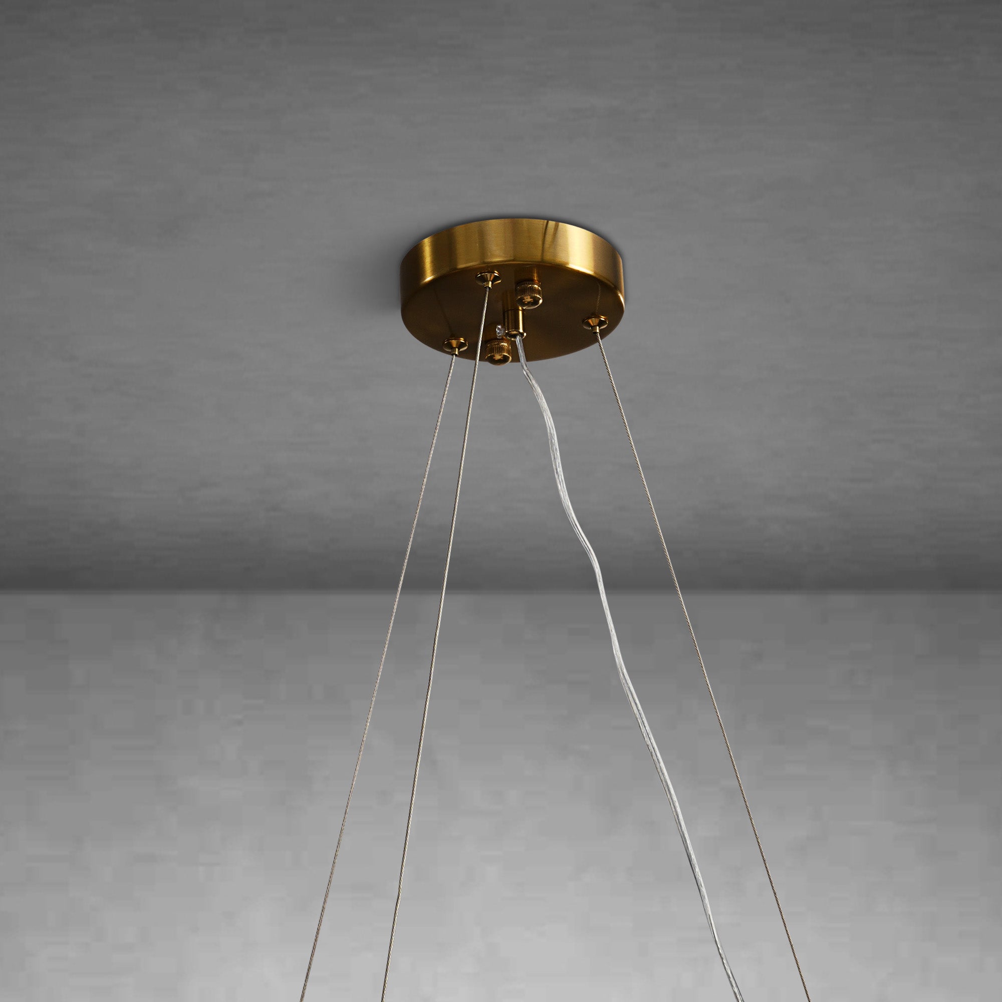 Diamond Alabaster Chandeliers D23.6"