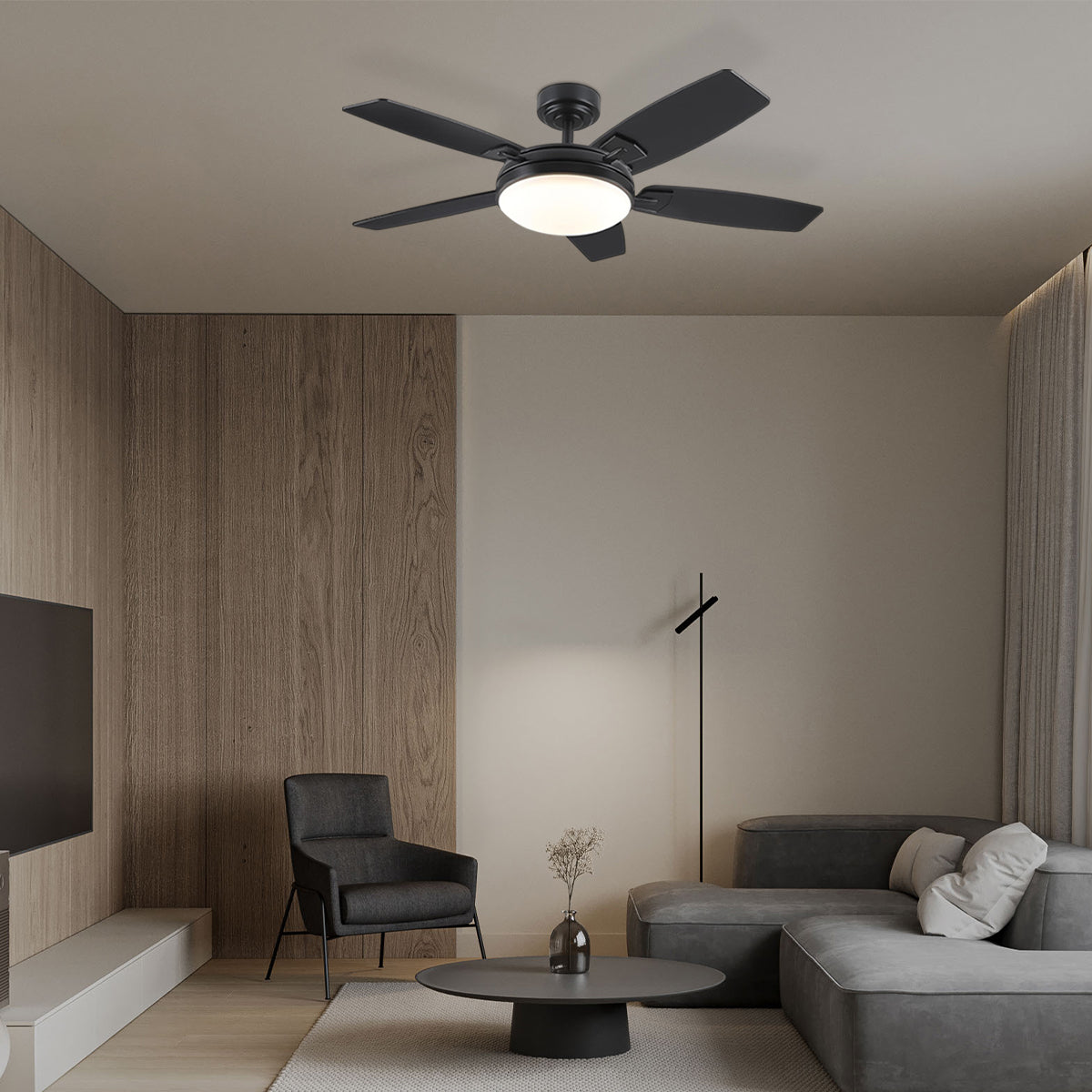 Zephyra Ceiling Fans with Lights 52"