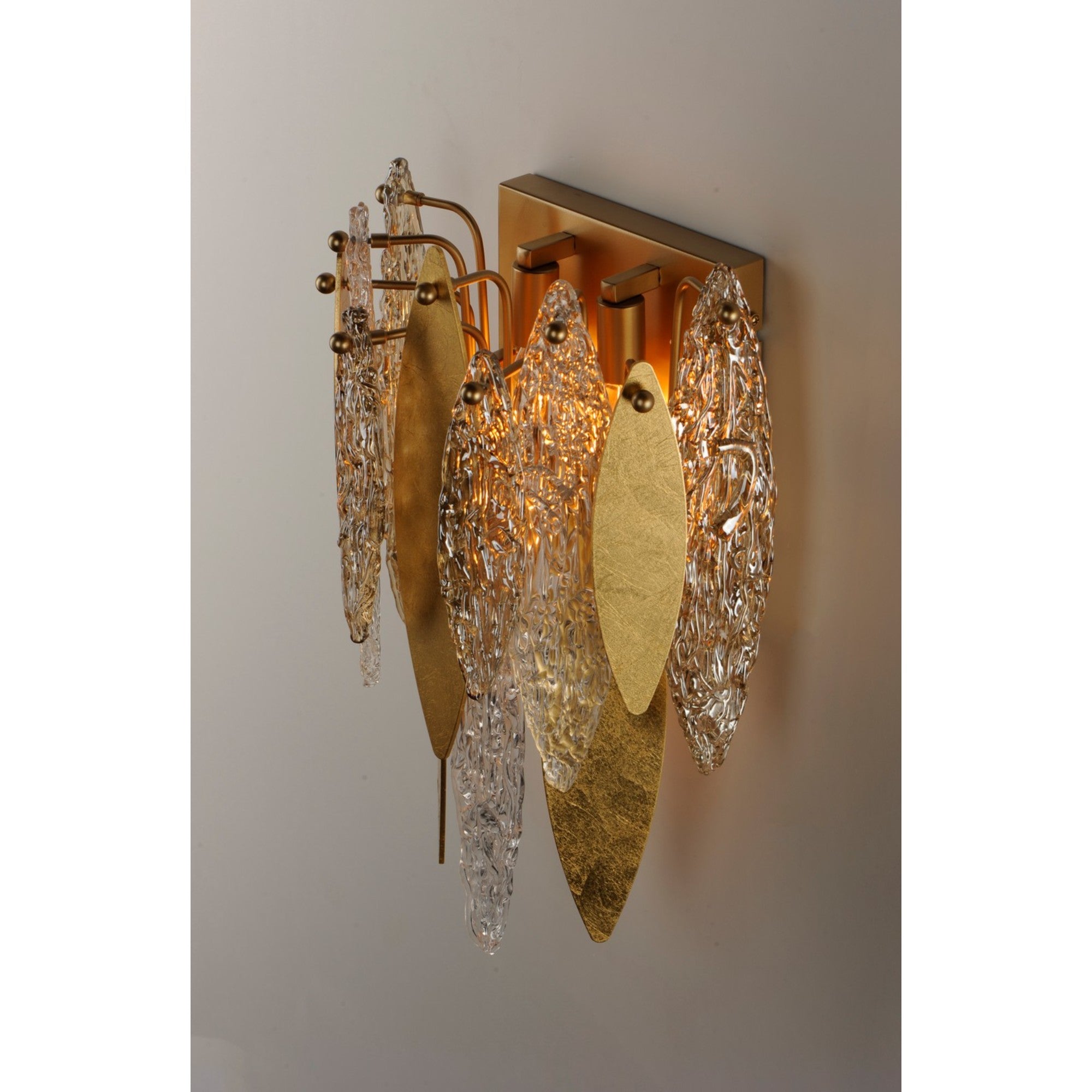 Majestic Gold Finish 18" Wall Sconce Elegant Lighting Fixture