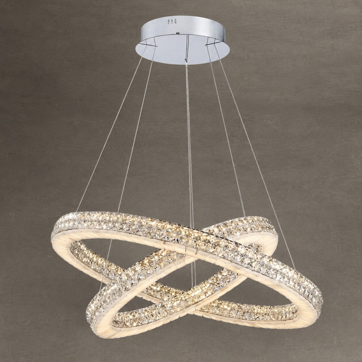 Vera Alabaster Tiered Chandelier 31"