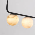 Modern Luxury Alabaster Global Kitchen Island Pendant 5 Lights