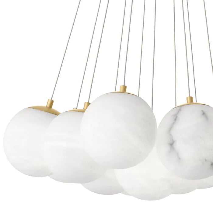 Sphinx Alabaster Chandelier