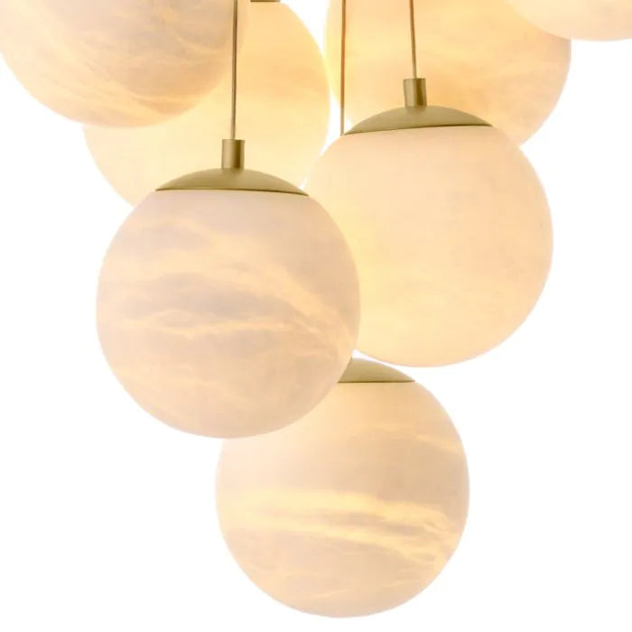 Sphinx Alabaster Chandelier