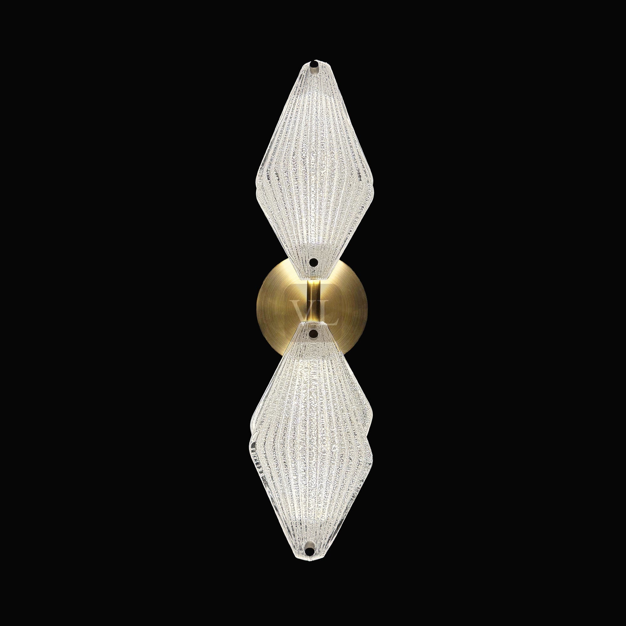 Glass Art Wall Sconce