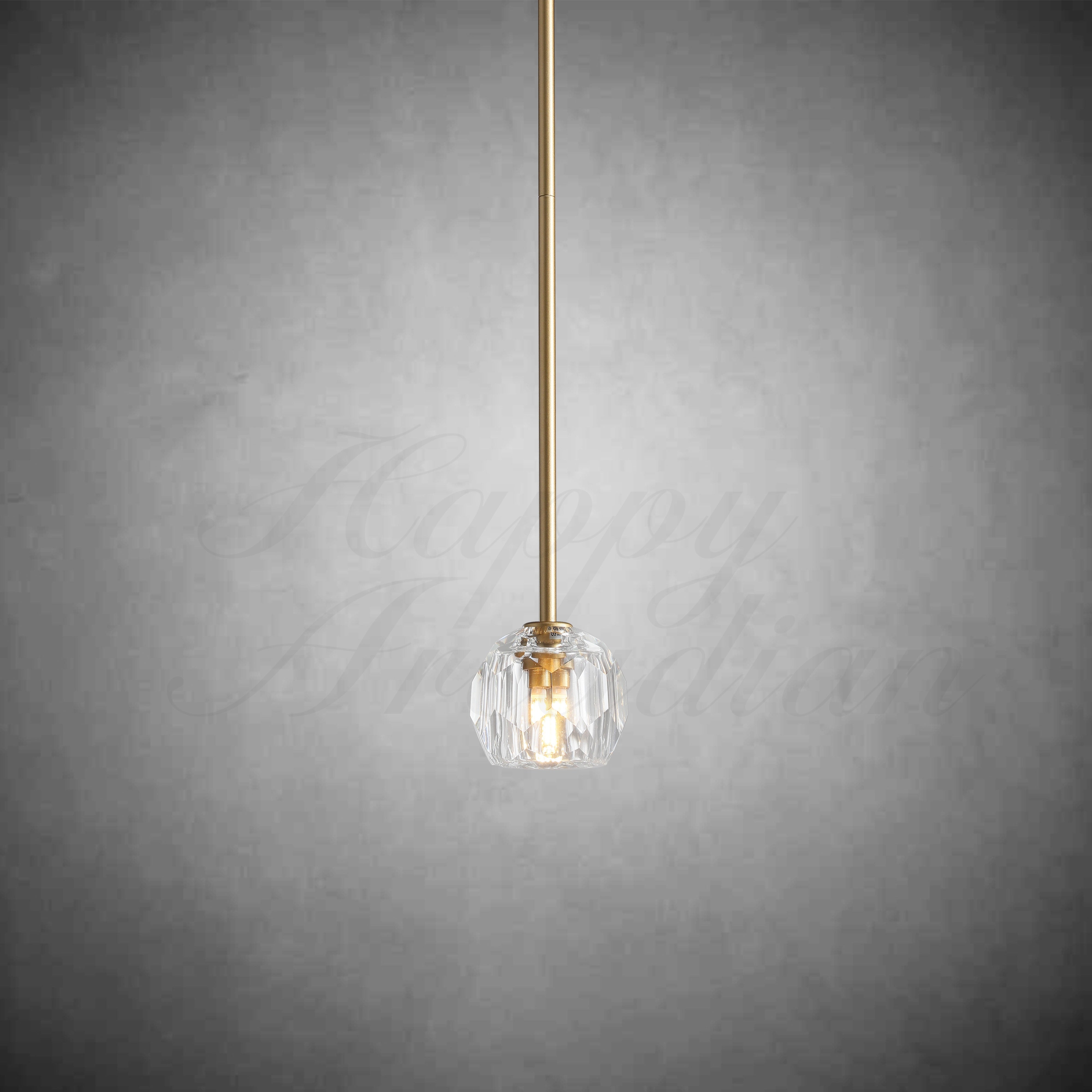 HA Bola De Crystal Ball Pendant Lighting (Cord)